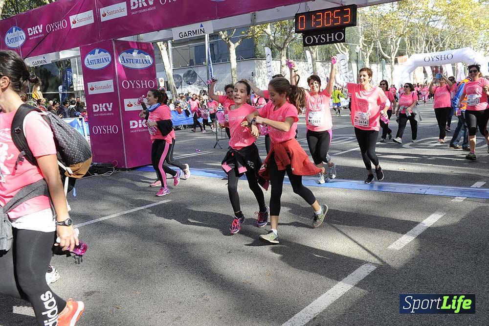 Carrera de la Mujer Barcelona desde 1h 29 min hasta 1h 33 min