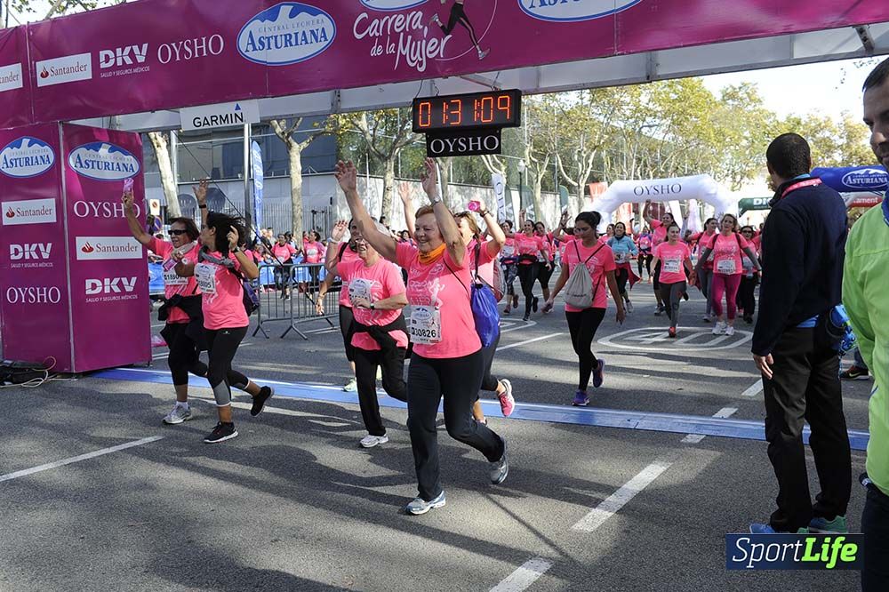 Carrera de la Mujer Barcelona desde 1h 29 min hasta 1h 33 min