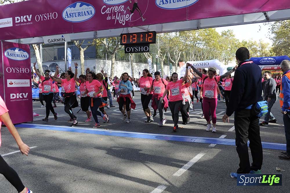 Carrera de la Mujer Barcelona desde 1h 29 min hasta 1h 33 min