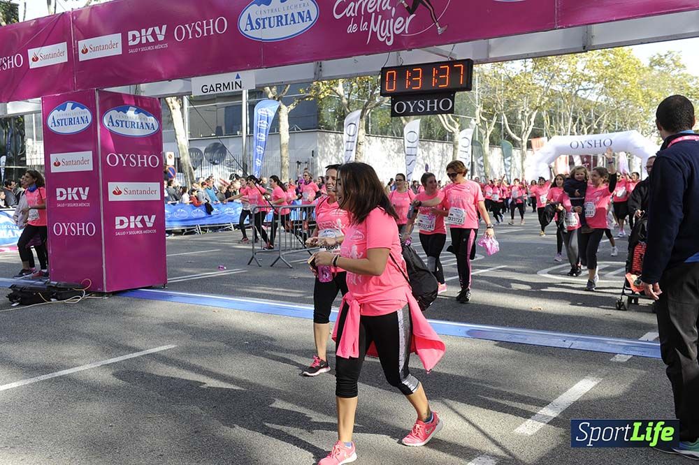 Carrera de la Mujer Barcelona desde 1h 29 min hasta 1h 33 min