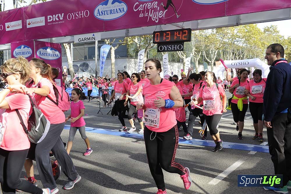 Carrera de la Mujer Barcelona desde 1h 29 min hasta 1h 33 min