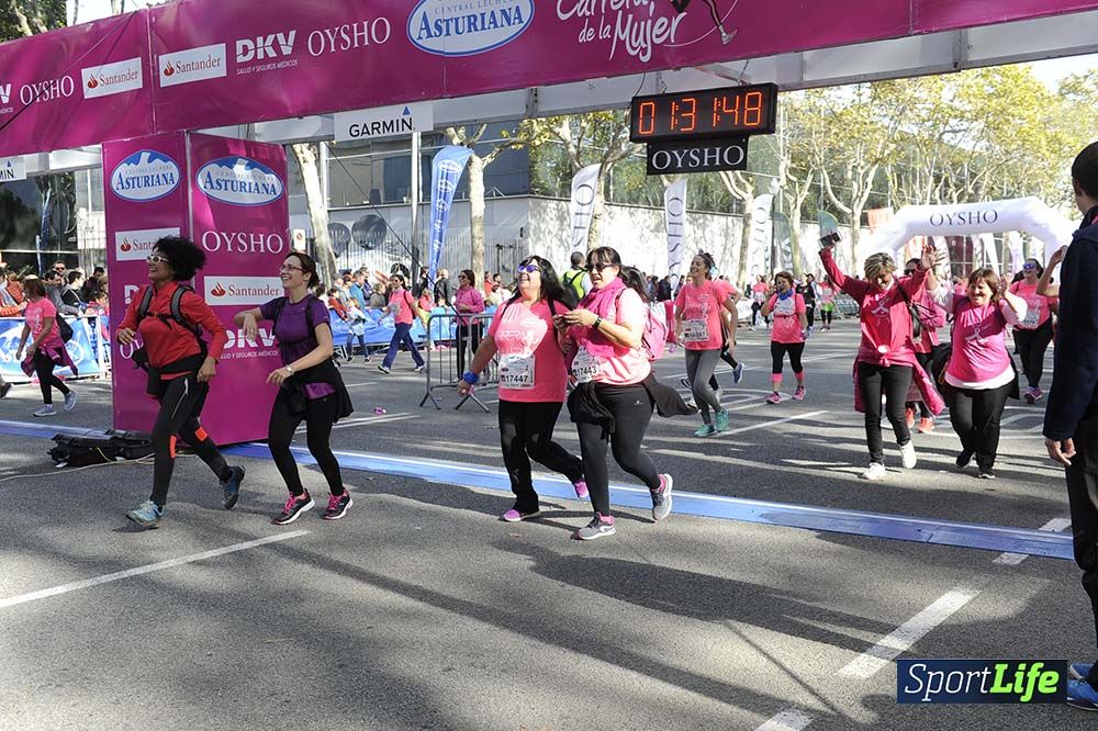 Carrera de la Mujer Barcelona desde 1h 29 min hasta 1h 33 min