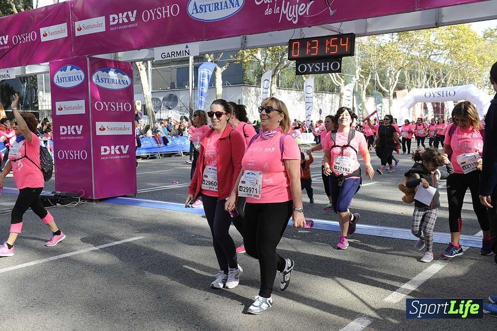Carrera de la Mujer Barcelona desde 1h 29 min hasta 1h 33 min