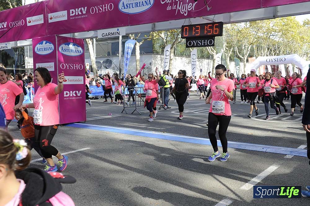 Carrera de la Mujer Barcelona desde 1h 29 min hasta 1h 33 min