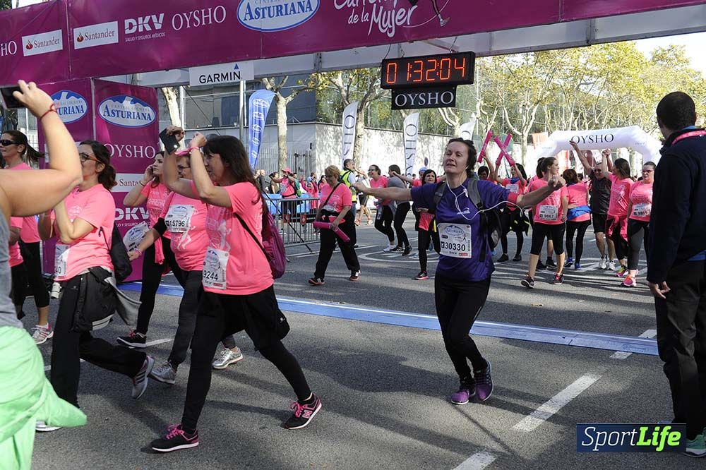 Carrera de la Mujer Barcelona desde 1h 29 min hasta 1h 33 min
