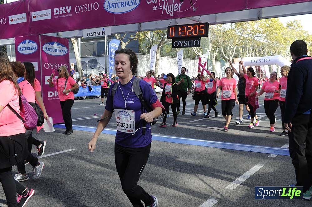 Carrera de la Mujer Barcelona desde 1h 29 min hasta 1h 33 min