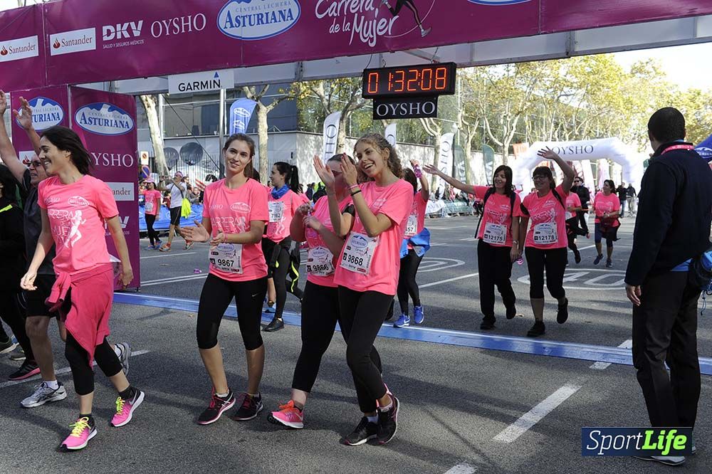Carrera de la Mujer Barcelona desde 1h 29 min hasta 1h 33 min