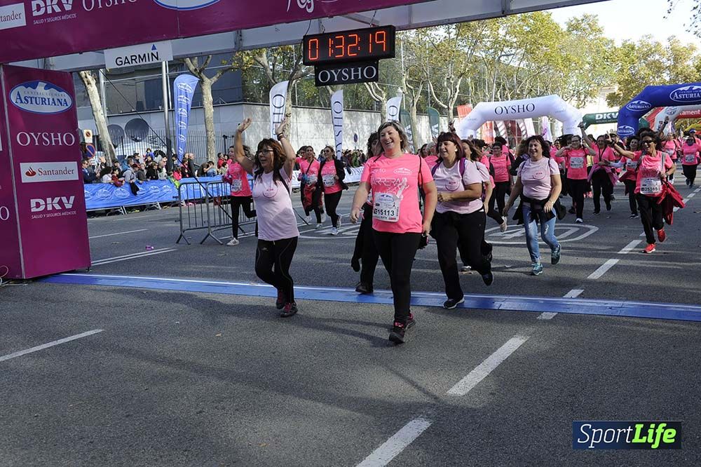 Carrera de la Mujer Barcelona desde 1h 29 min hasta 1h 33 min