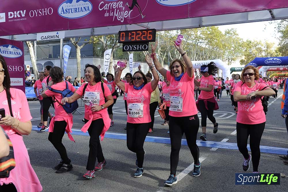 Carrera de la Mujer Barcelona desde 1h 29 min hasta 1h 33 min