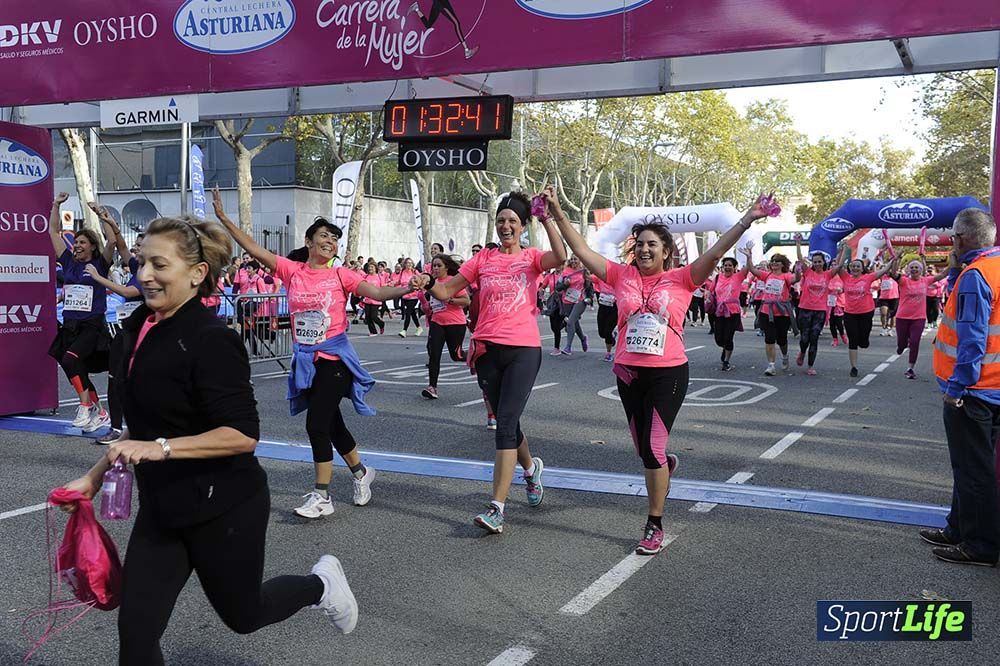 Carrera de la Mujer Barcelona desde 1h 29 min hasta 1h 33 min