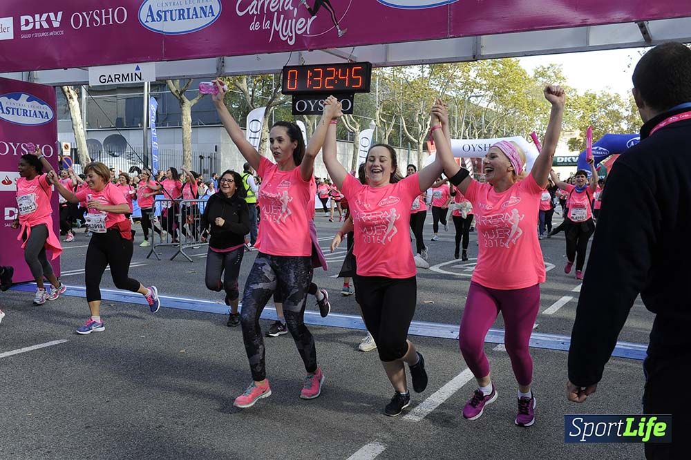 Carrera de la Mujer Barcelona desde 1h 29 min hasta 1h 33 min
