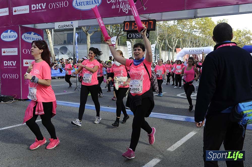 Carrera de la Mujer Barcelona desde 1h 29 min hasta 1h 33 min