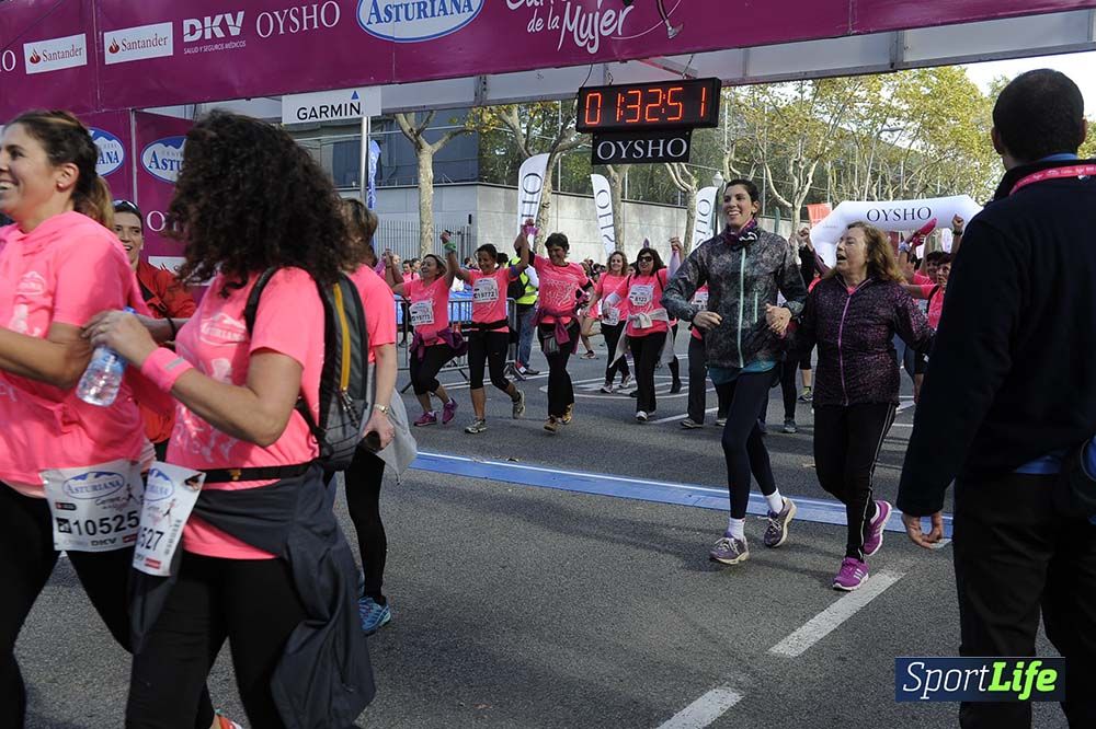 Carrera de la Mujer Barcelona desde 1h 29 min hasta 1h 33 min