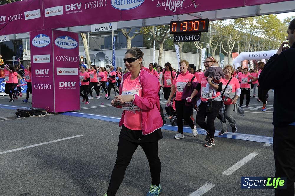 Carrera de la Mujer Barcelona desde 1h 29 min hasta 1h 33 min