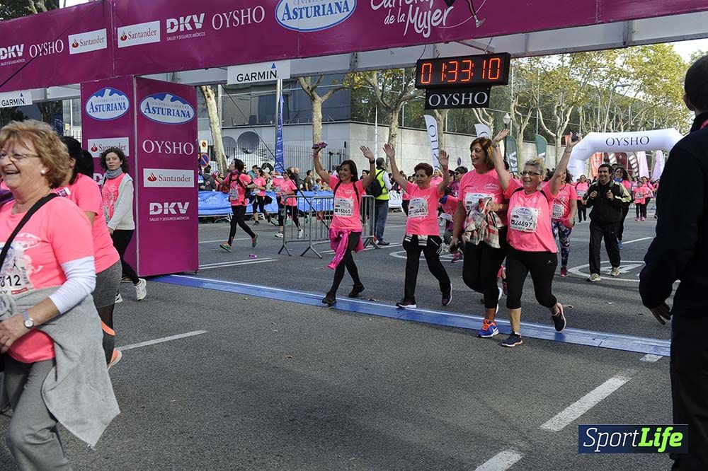 Carrera de la Mujer Barcelona desde 1h 29 min hasta 1h 33 min