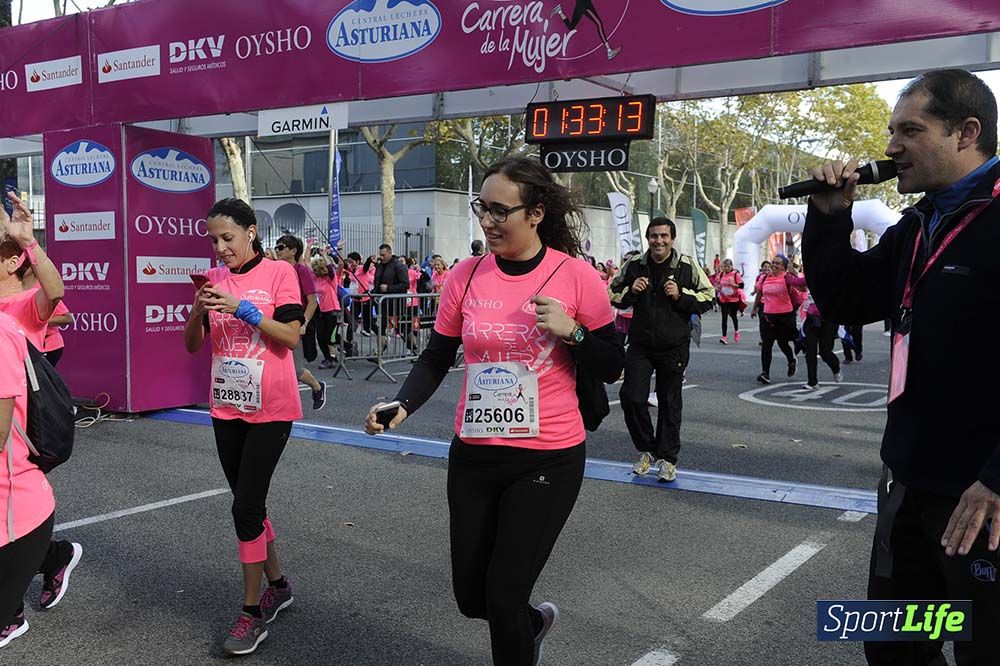 Carrera de la Mujer Barcelona desde 1h 29 min hasta 1h 33 min