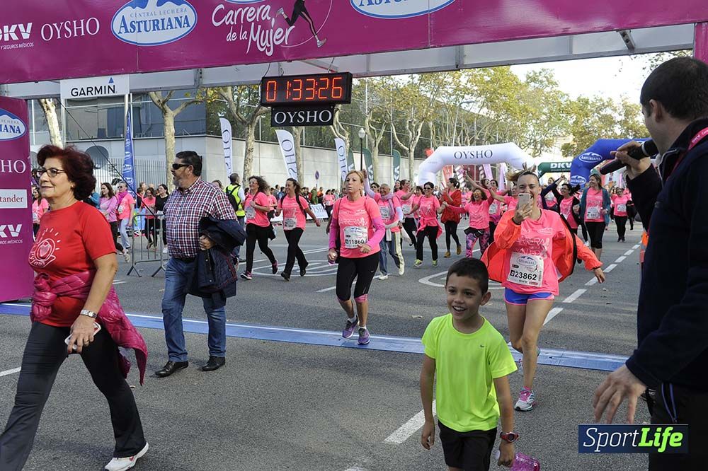 Carrera de la Mujer Barcelona desde 1h 29 min hasta 1h 33 min