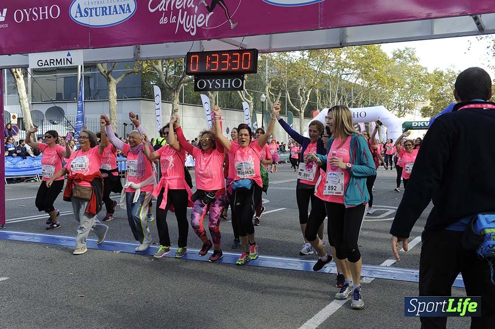 Carrera de la Mujer Barcelona desde 1h 29 min hasta 1h 33 min