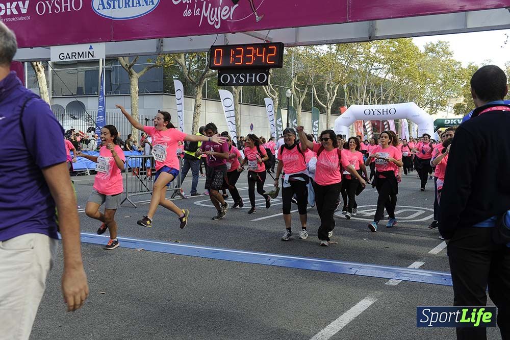 Carrera de la Mujer de Barcelona desde 1h33' hasta 1h38'