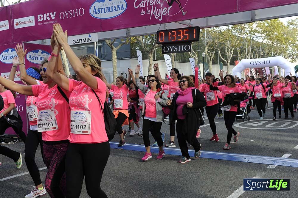 Carrera de la Mujer de Barcelona desde 1h33' hasta 1h38'