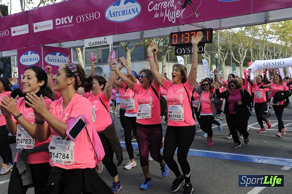 Carrera de la Mujer de Barcelona desde 1h33' hasta 1h38'