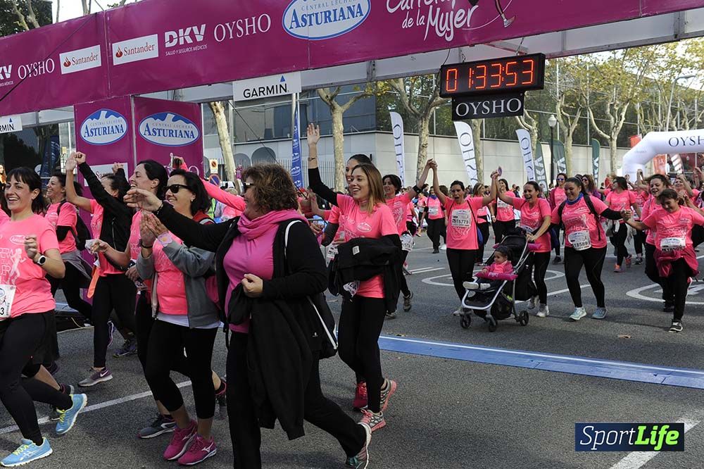 Carrera de la Mujer de Barcelona desde 1h33' hasta 1h38'