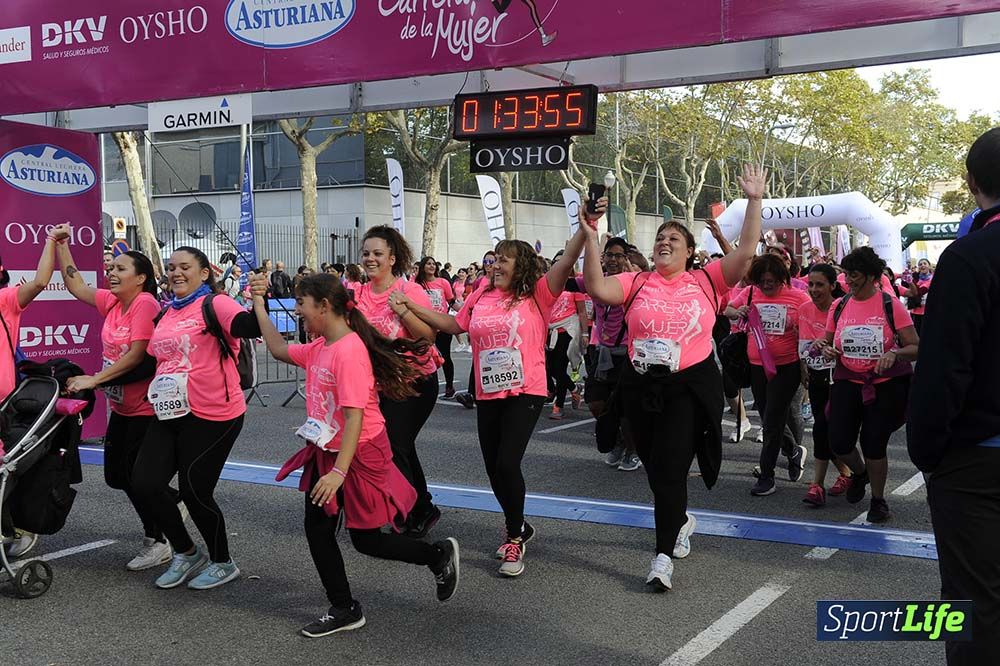 Carrera de la Mujer de Barcelona desde 1h33' hasta 1h38'