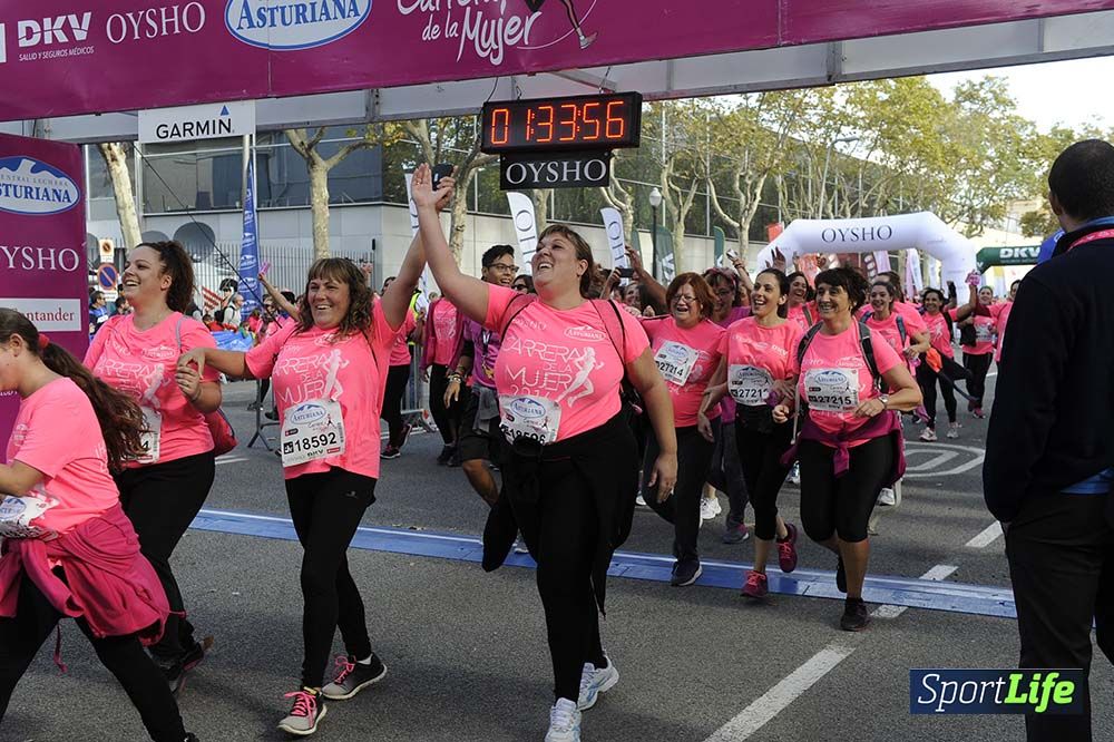 Carrera de la Mujer de Barcelona desde 1h33' hasta 1h38'
