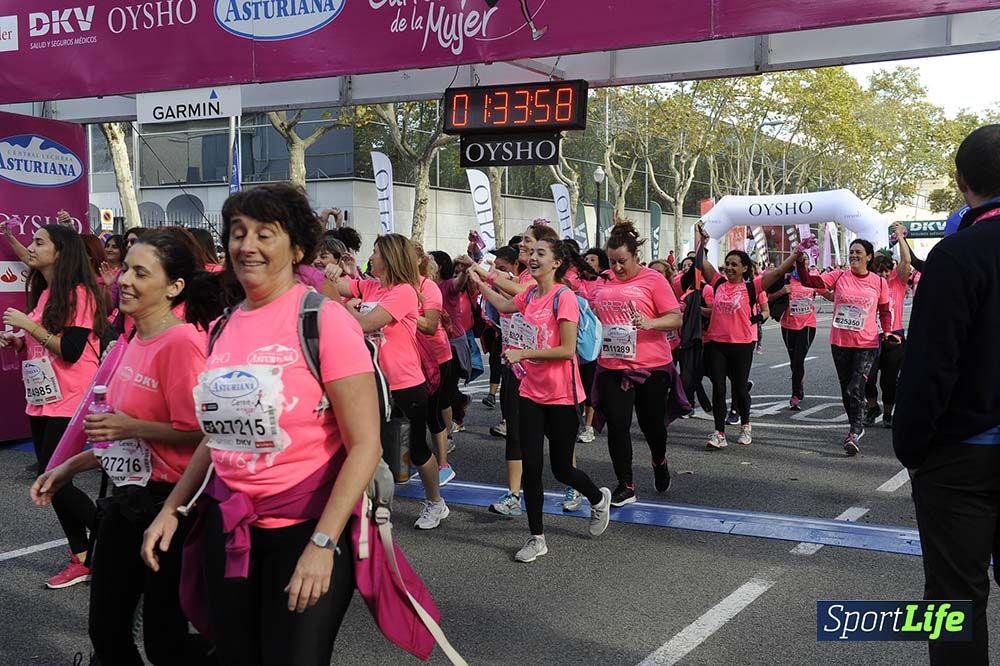 Carrera de la Mujer de Barcelona desde 1h33' hasta 1h38'