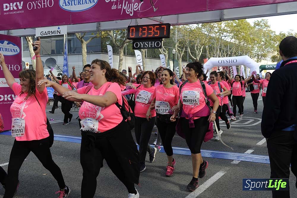 Carrera de la Mujer de Barcelona desde 1h33' hasta 1h38'