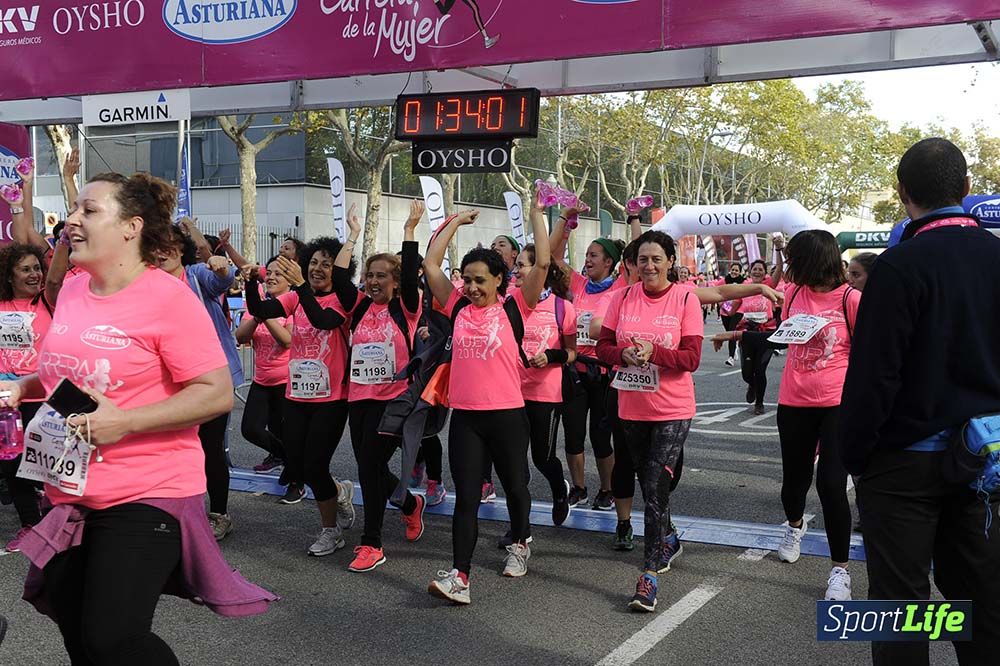 Carrera de la Mujer de Barcelona desde 1h33' hasta 1h38'