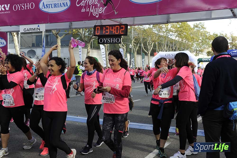 Carrera de la Mujer de Barcelona desde 1h33' hasta 1h38'