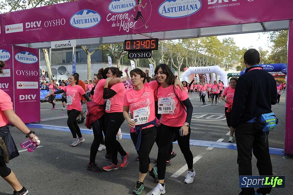 Carrera de la Mujer de Barcelona desde 1h33' hasta 1h38'