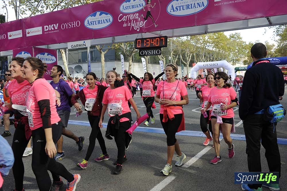 Carrera de la Mujer de Barcelona desde 1h33' hasta 1h38'
