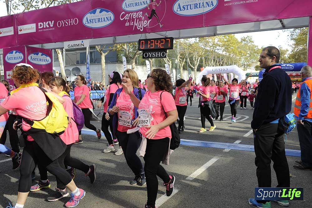 Carrera de la Mujer de Barcelona desde 1h33' hasta 1h38'