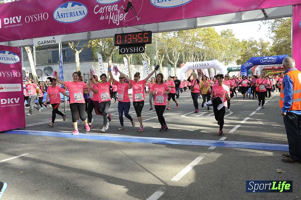Carrera de la Mujer de Barcelona desde 1h33' hasta 1h38'