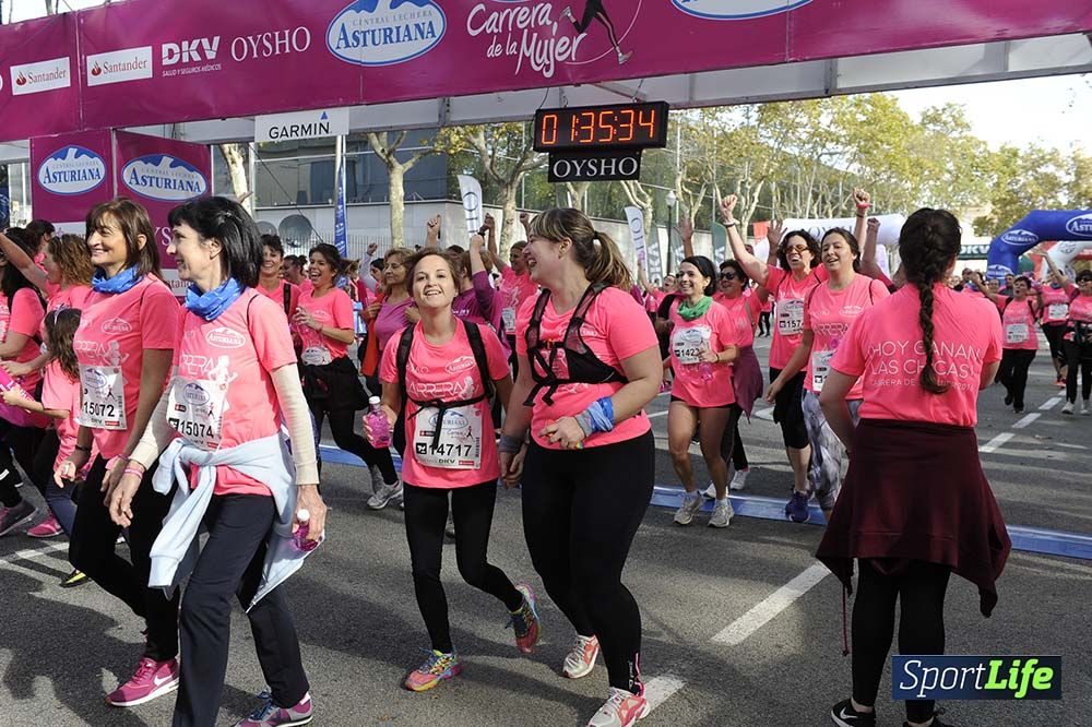 Carrera de la Mujer de Barcelona desde 1h33' hasta 1h38'