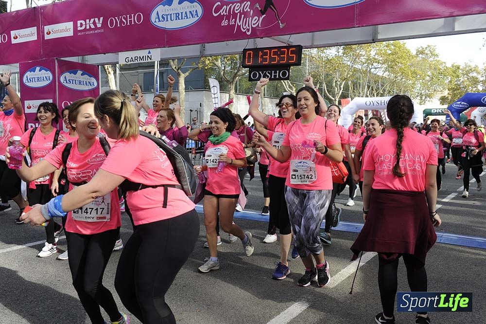 Carrera de la Mujer de Barcelona desde 1h33' hasta 1h38'