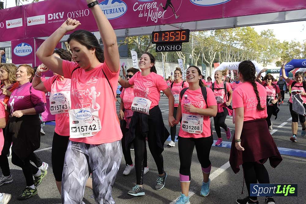 Carrera de la Mujer de Barcelona desde 1h33' hasta 1h38'