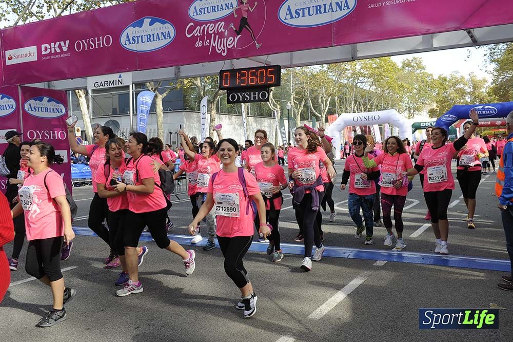 Carrera de la Mujer de Barcelona desde 1h33' hasta 1h38'