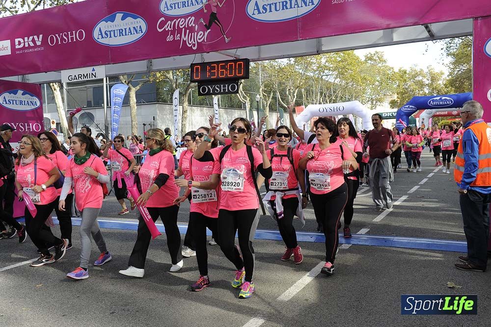 Carrera de la Mujer de Barcelona desde 1h33' hasta 1h38'