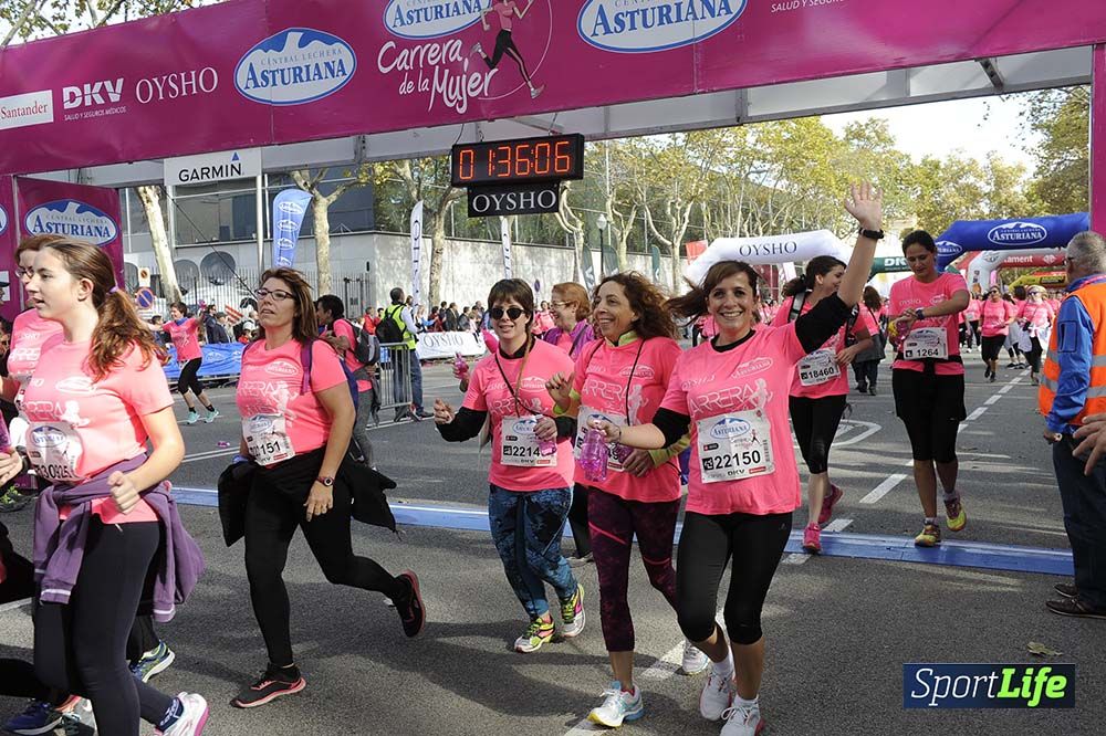 Carrera de la Mujer de Barcelona desde 1h33' hasta 1h38'
