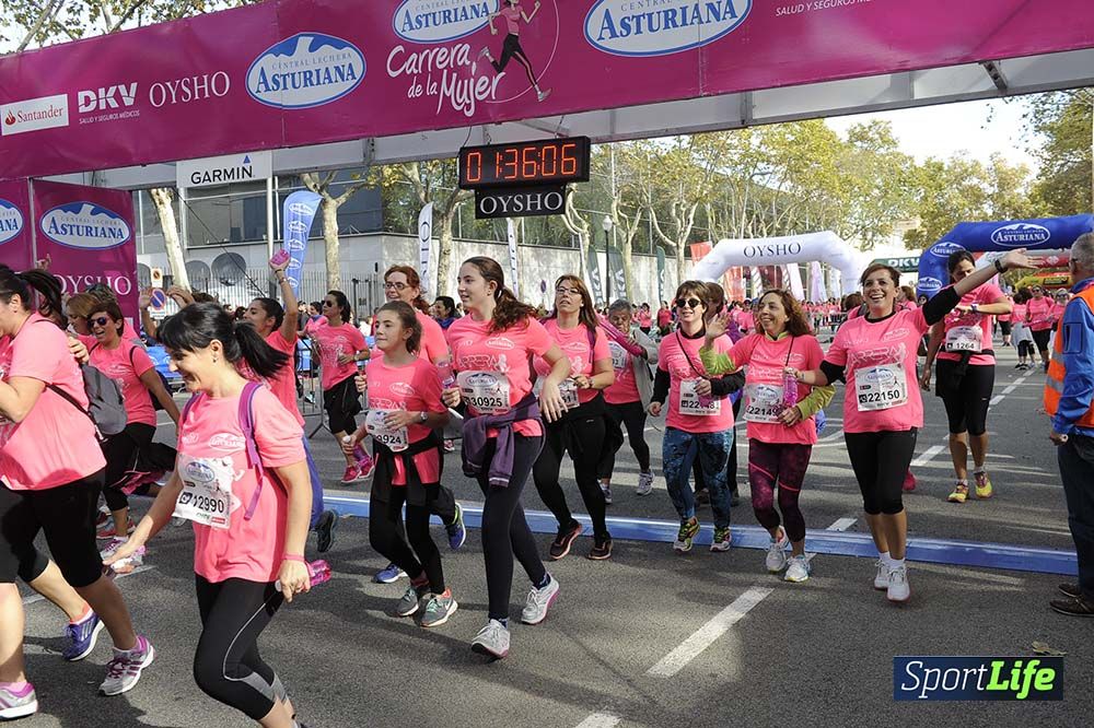 Carrera de la Mujer de Barcelona desde 1h33' hasta 1h38'