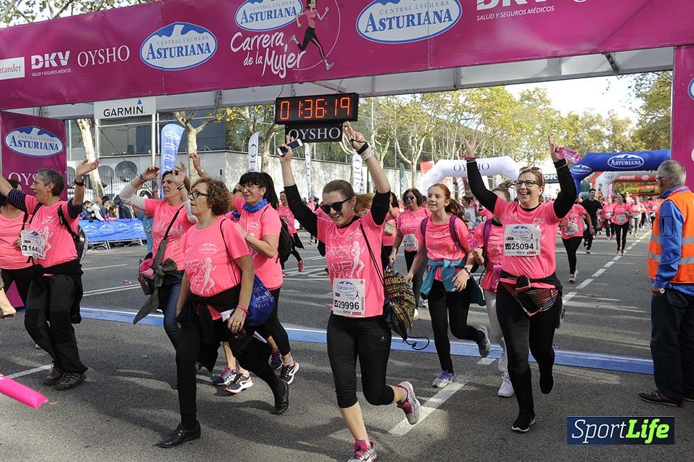 Carrera de la Mujer de Barcelona desde 1h33' hasta 1h38'