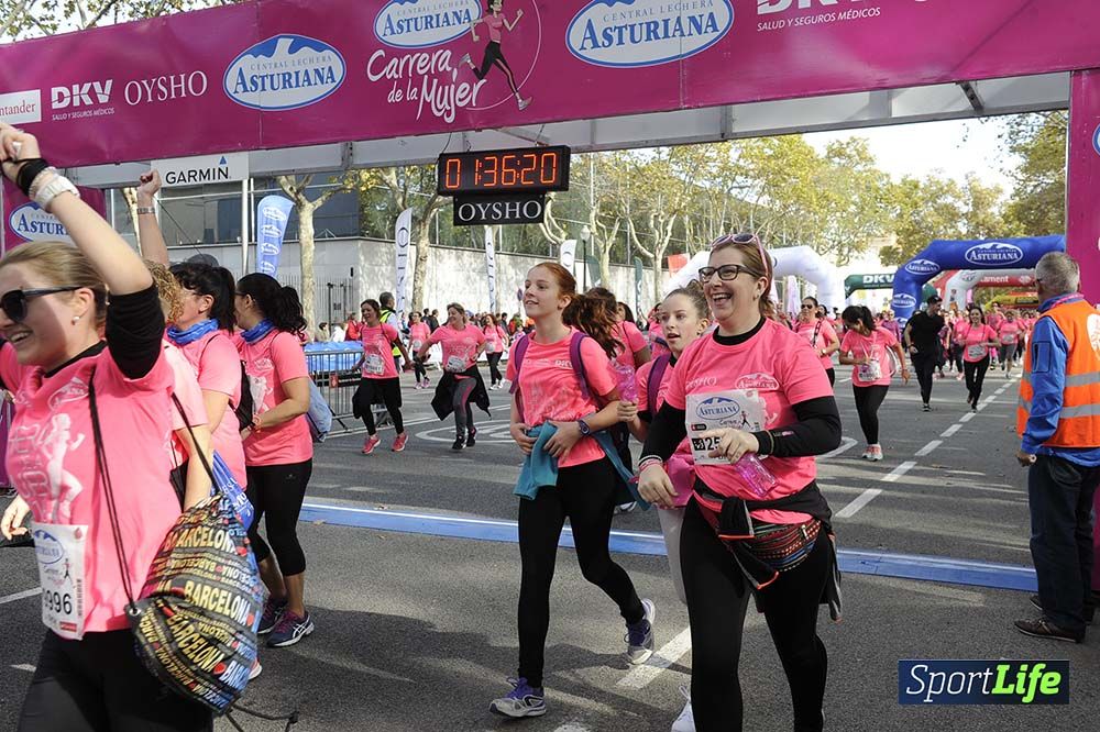 Carrera de la Mujer de Barcelona desde 1h33' hasta 1h38'
