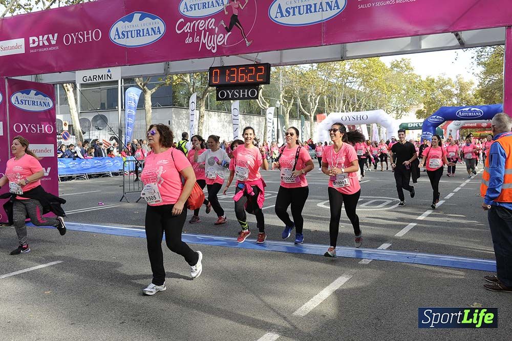Carrera de la Mujer de Barcelona desde 1h33' hasta 1h38'