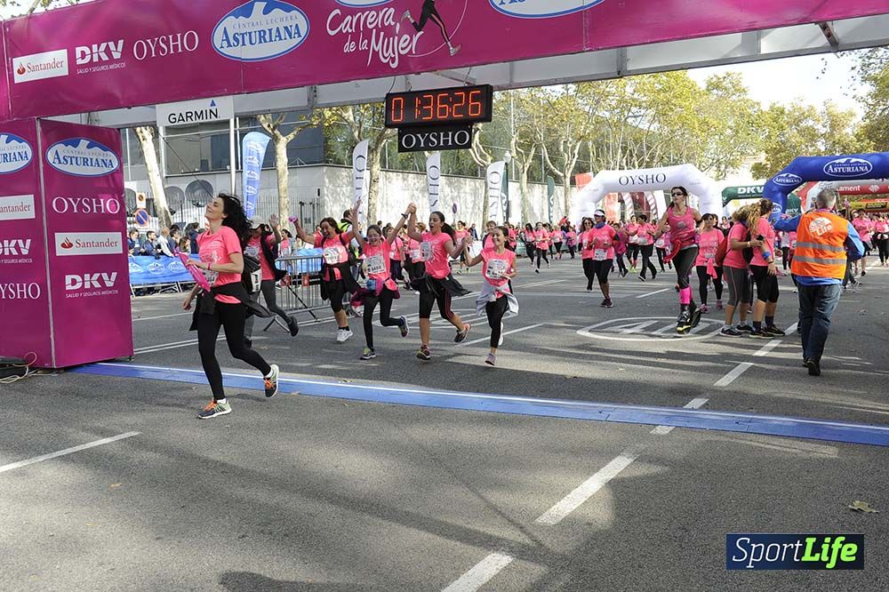 Carrera de la Mujer de Barcelona desde 1h33' hasta 1h38'
