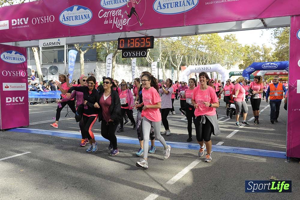 Carrera de la Mujer de Barcelona desde 1h33' hasta 1h38'