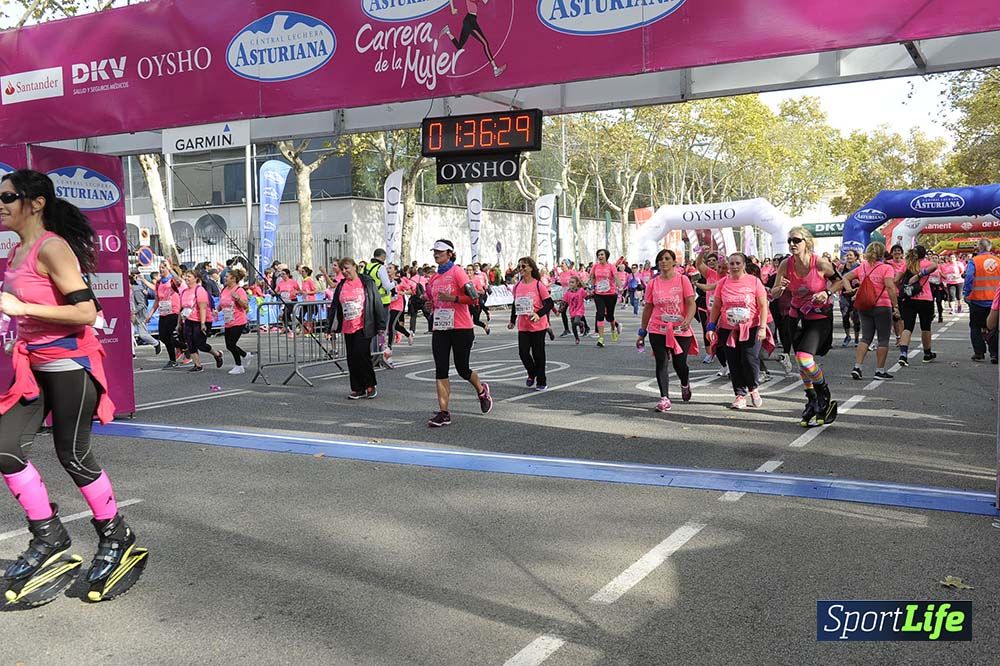 Carrera de la Mujer de Barcelona desde 1h33' hasta 1h38'