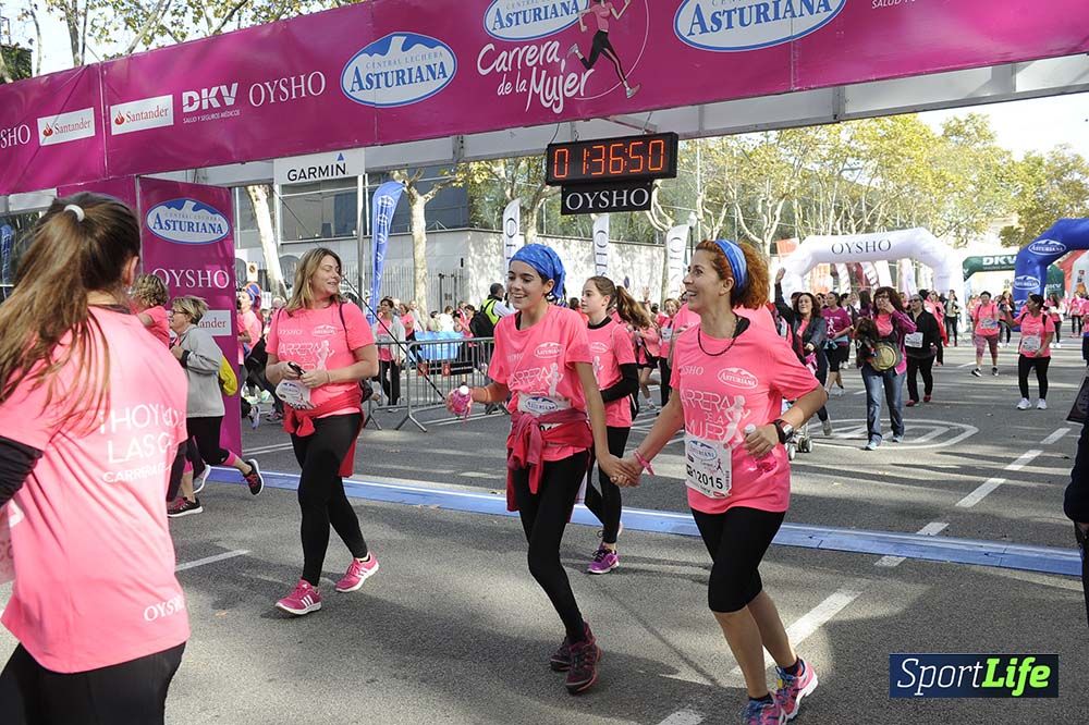 Carrera de la Mujer de Barcelona desde 1h33' hasta 1h38'